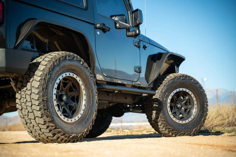 Picture of DV8 Offroad DV8 Hinge Mounted Steps Side Steps - SRJK-09