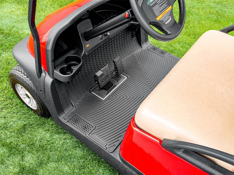 Picture of WeatherTech WT Golf Cart Mats-Blk Floor Mats - W652