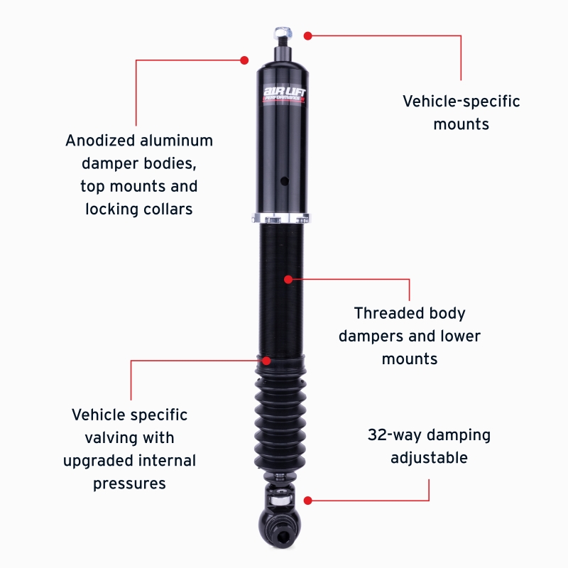 Picture of Air Lift ALF Performance Rear Kits Air Suspension Kits - 76521