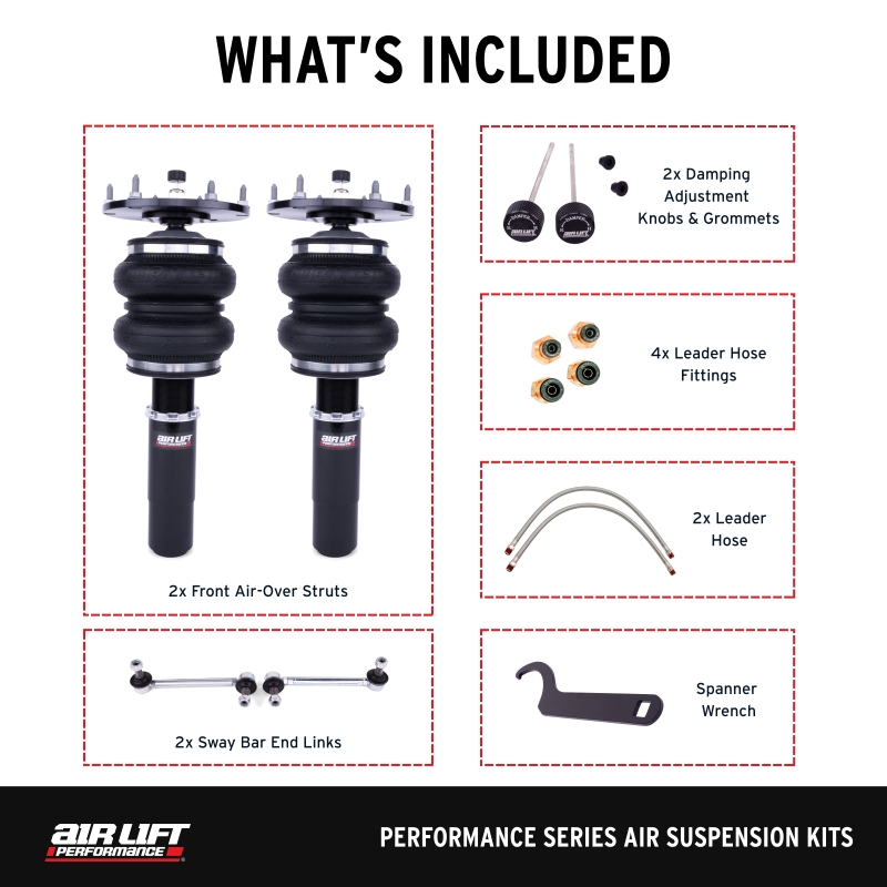 Picture of Air Lift ALF Performance Front Kits Air Suspension Kits - 76021