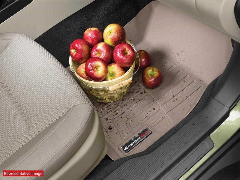 Picture of WeatherTech WT FloorLiner-Rear-Blk Floor Mats - 448286