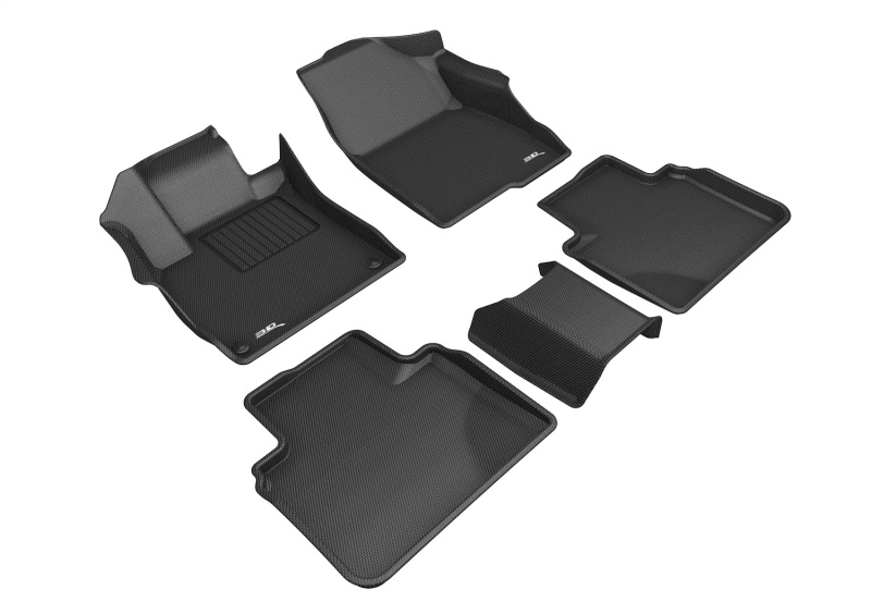 Picture of 3D MAXpider ACE Kagu-Combo-Black Floor Mats - L1HD09801509