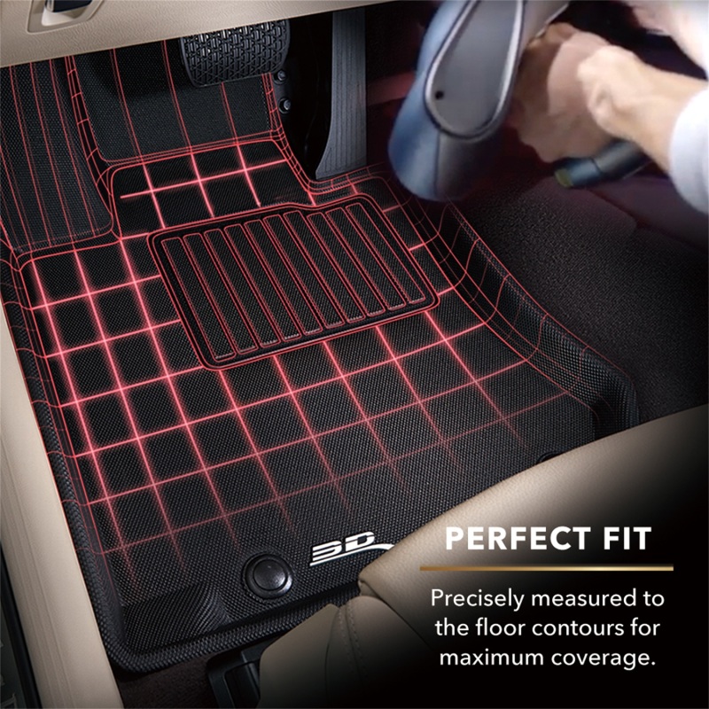 Picture of 3D MAXpider ACE Kagu-Combo-Black Floor Mats - L1HY08901509