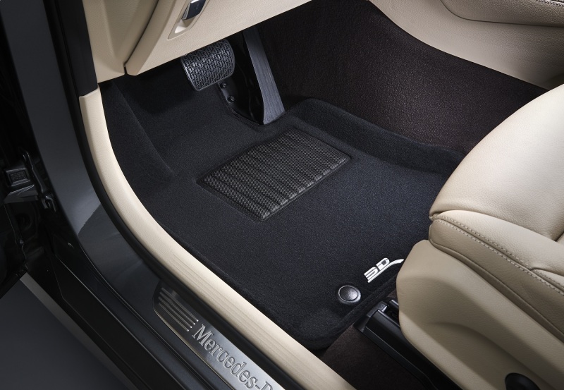 Picture of 3D MAXpider ACE Kagu-Combo-Black Floor Mats - L1PO01904709