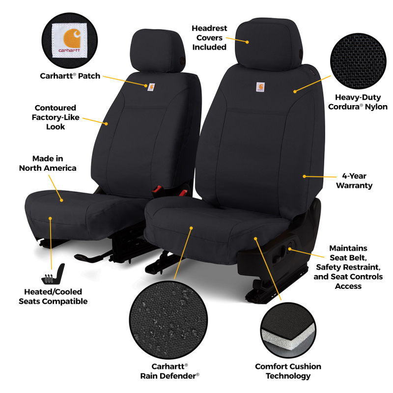 Picture of Covercraft CVR Toyota Seat Covers - GTT4578COBK