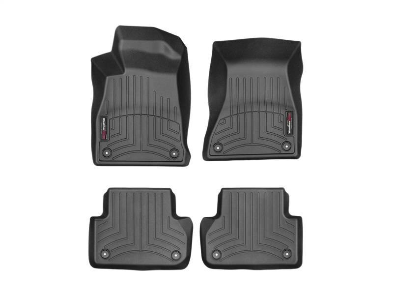 Picture of WeatherTech WT FloorLiner-Front-Blk Floor Mats - 449371-449072