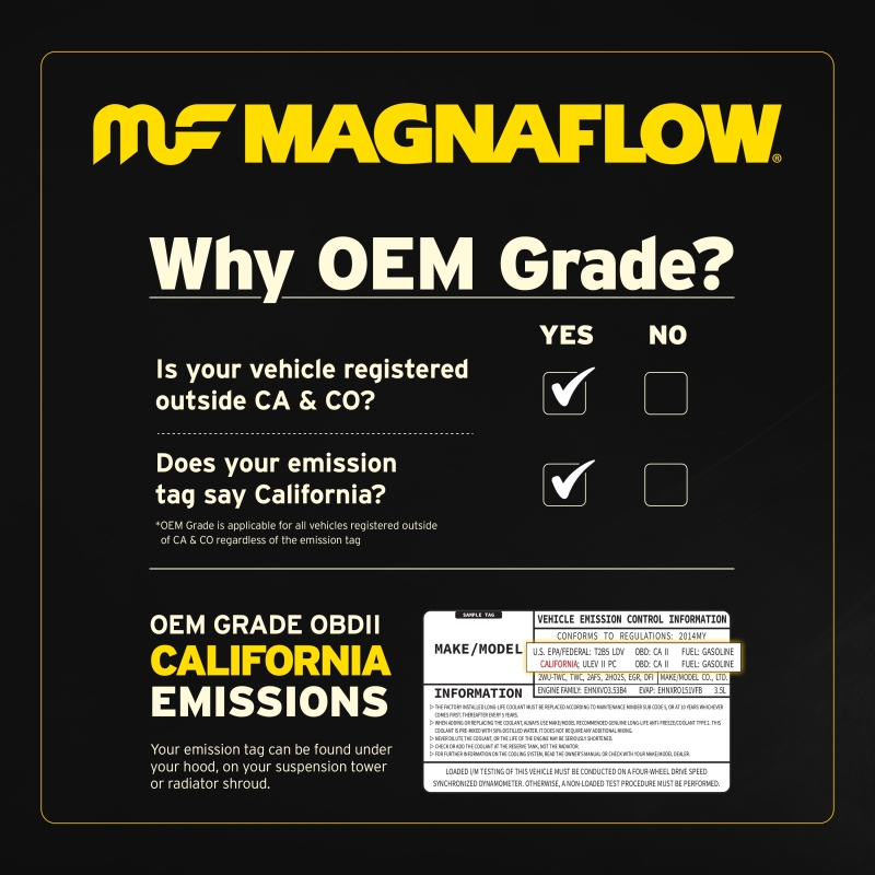 Picture of Magnaflow MAG Converter Direct Fit Catalytic Converter Direct Fit - 52120