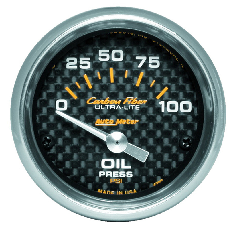 Picture of AutoMeter AM Carbon Fiber Gauges - 4727