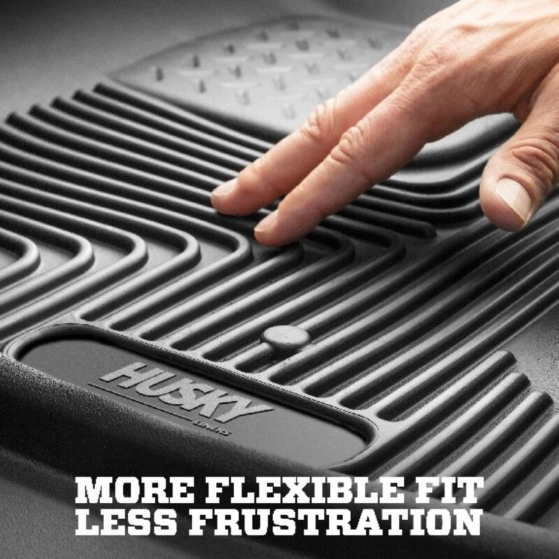 Picture of Husky Liners HL XAC-Front-Black Floor Mats - 52291