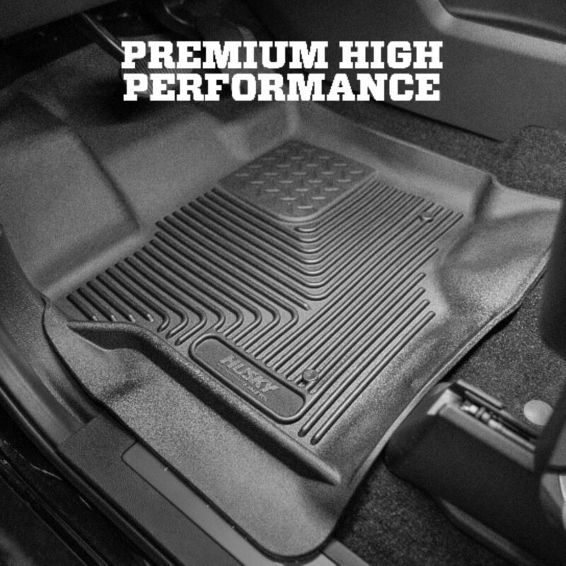 Picture of Husky Liners HL XAC-Front-Black Floor Mats - 52291