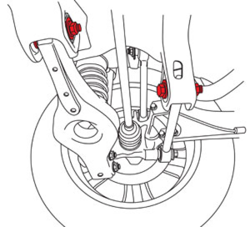 Picture of SPC Performance SPC Camber Bolt Kit Camber Kits - 84100