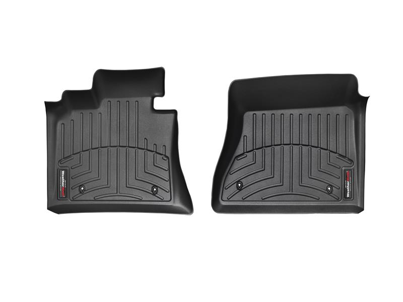 Picture of WeatherTech WT FloorLiner-Front-Blk Floor Mats - 447211