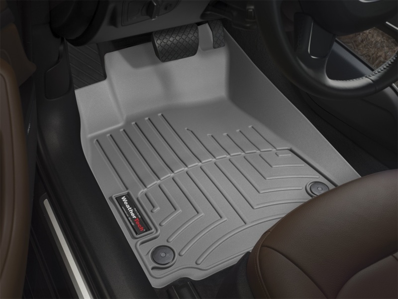 Picture of WeatherTech WT FloorLiner-Front-Grey Floor Mats - 46007-1-2