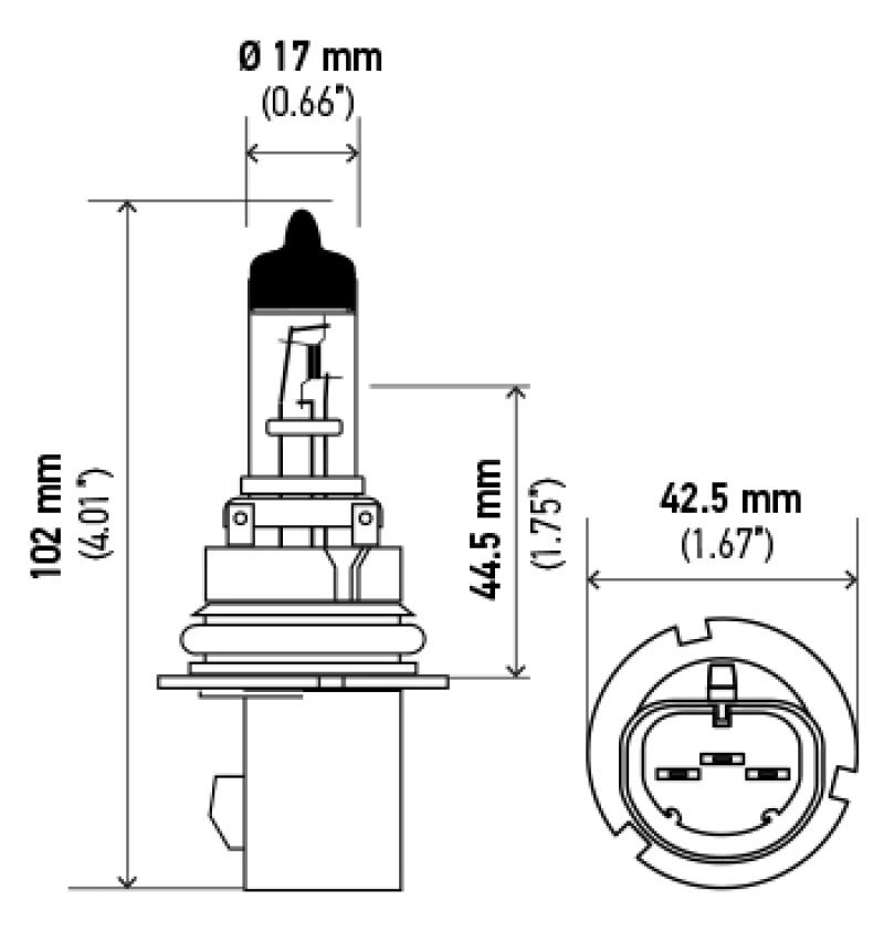 Picture of Hella Halogen Bulb - 9007