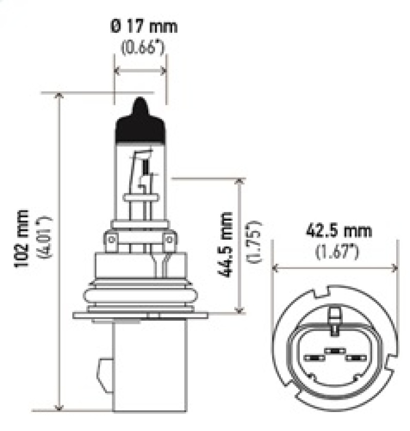 Picture of Hella Halogen Bulb - 9007
