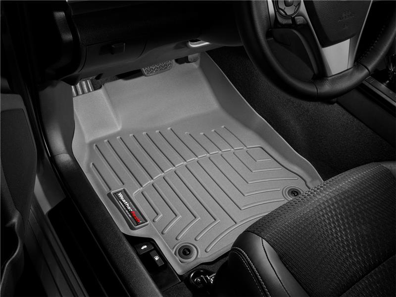 Picture of WeatherTech WT FloorLiner-Front-Grey Floor Mats - 466071-466942-466079