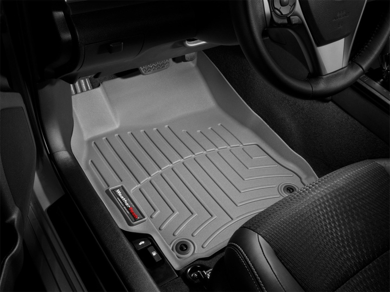 Picture of WeatherTech WT FloorLiner-Front-Grey Floor Mats - 466071-466942-466079