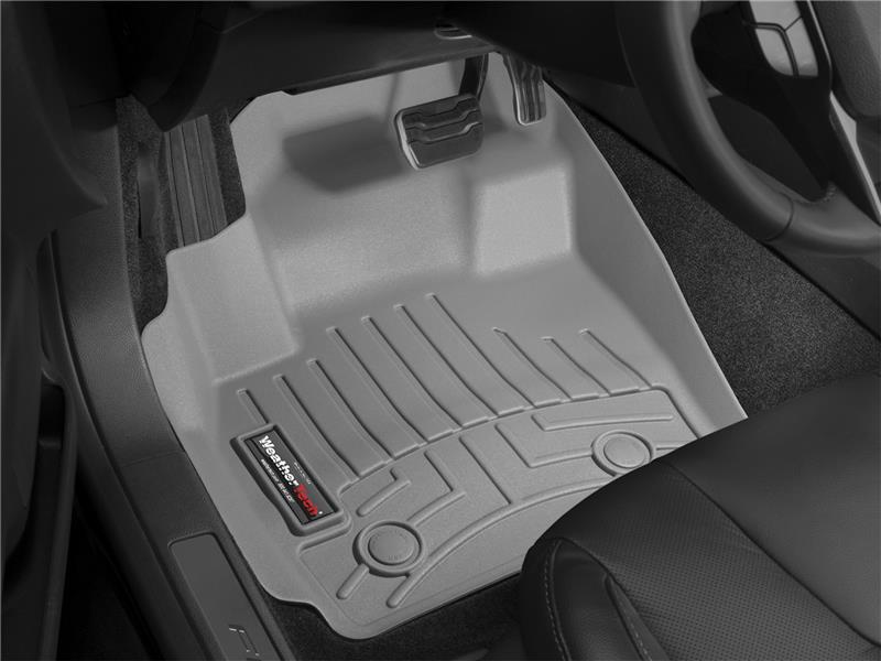 Picture of WeatherTech WT FloorLiner-Front-Grey Floor Mats - 466071-467672