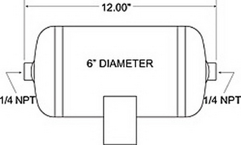 Picture of Firestone FIR Air Tanks - 9125