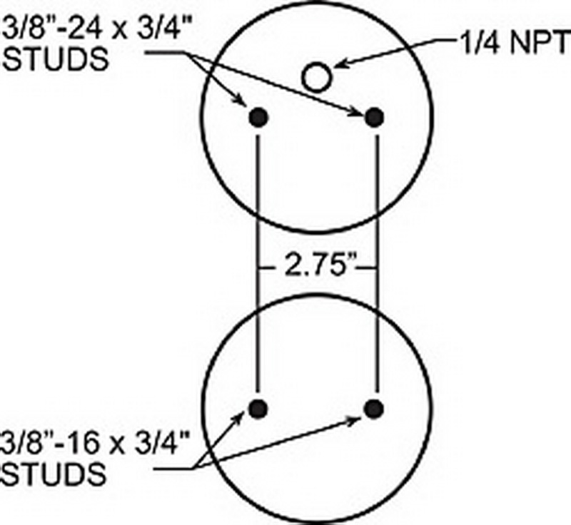 Picture of Firestone FIR Replacement Air Springs Rear - 7325