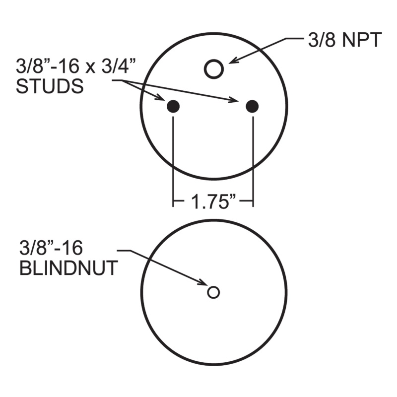 Picture of Firestone FIR Replacement Air Springs Rear - 7703