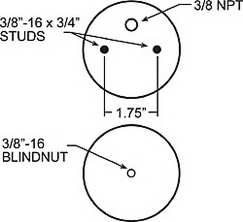 Picture of Firestone FIR Replacement Air Springs Rear - 6782