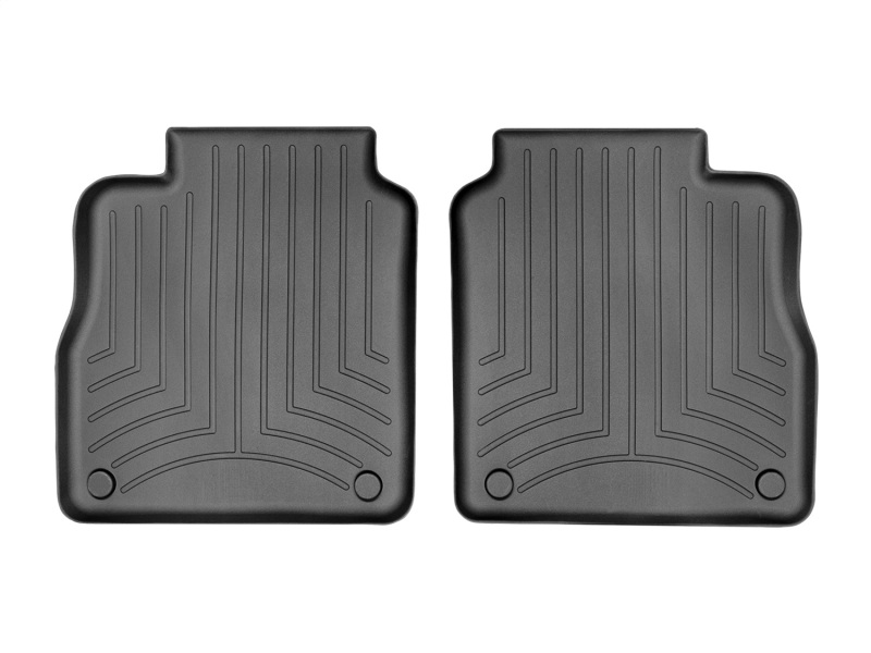 Picture of WeatherTech WT FloorLiner-Rear-Blk Floor Mats - 442573