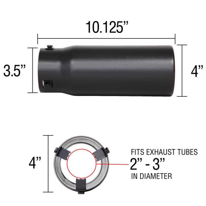 Picture of Spectre SPE Exhaust Tips - 22362