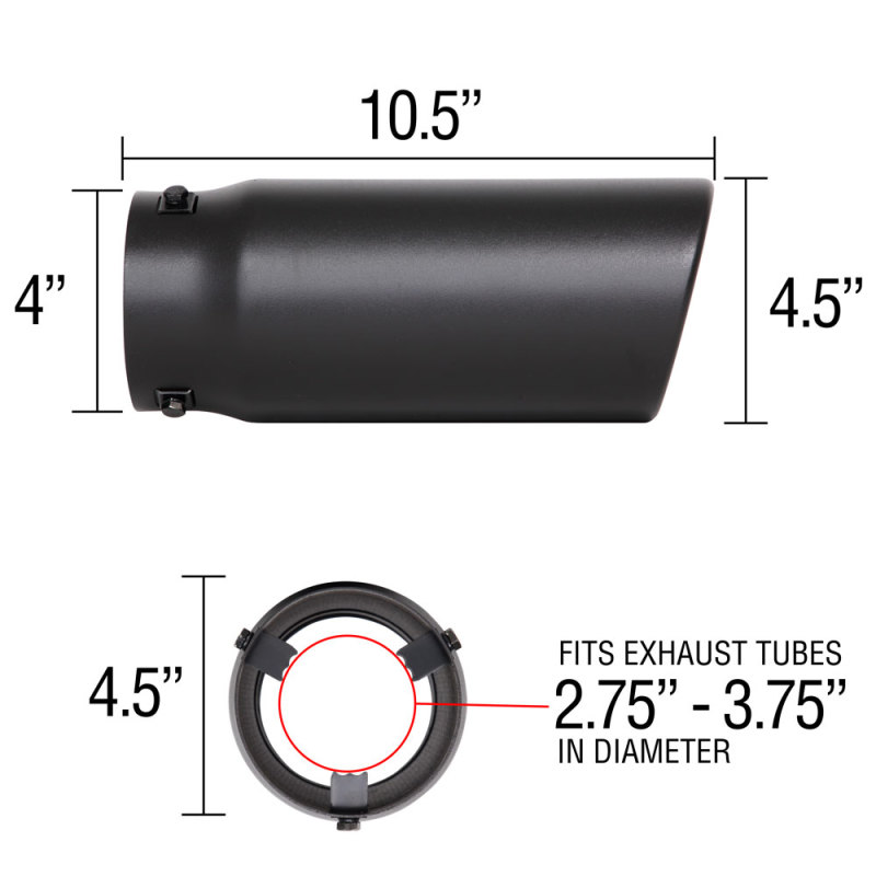Picture of Spectre SPE Exhaust Tips - 22361