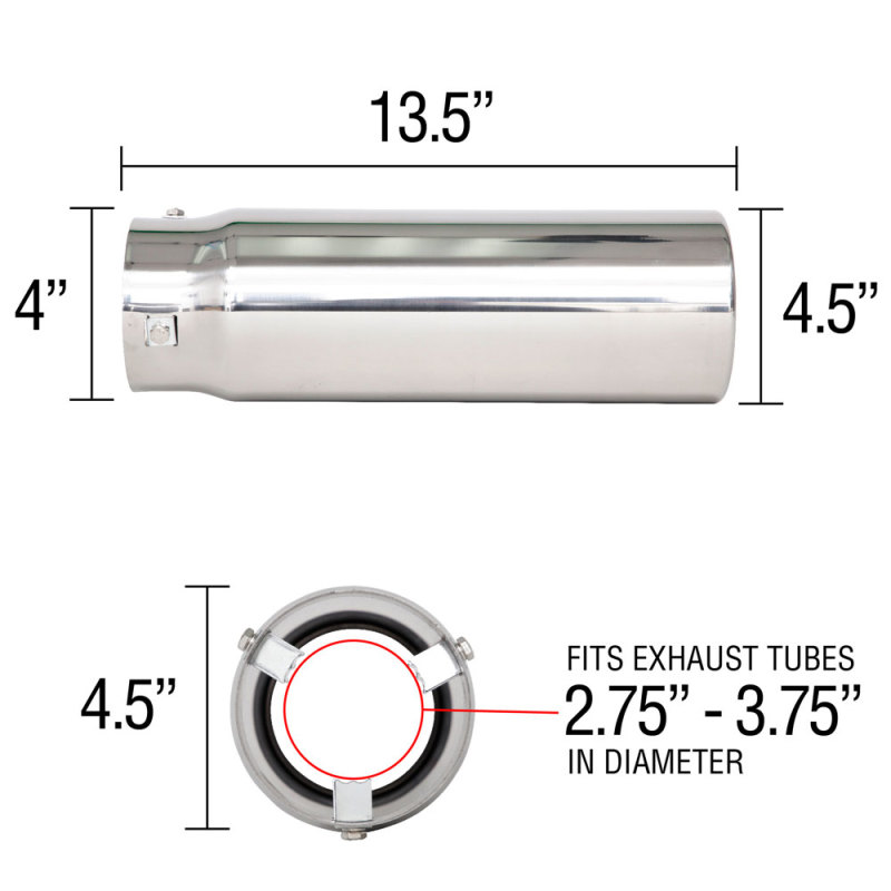 Picture of Spectre SPE Exhaust Tips - 22431