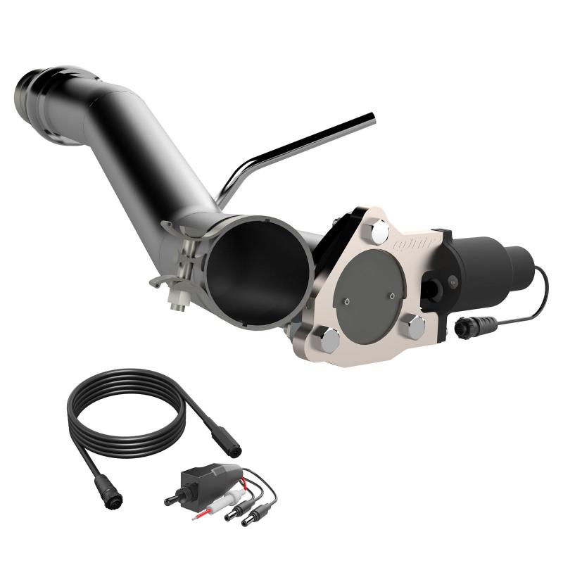 Picture of QTP Aggressor Cutout Pipes Exhaust Cutouts - 510014