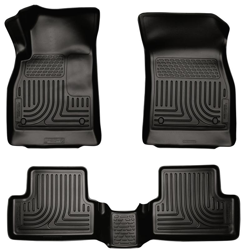 Picture of Husky Liners HL WB-Combo-Black Floor Mats - 98161