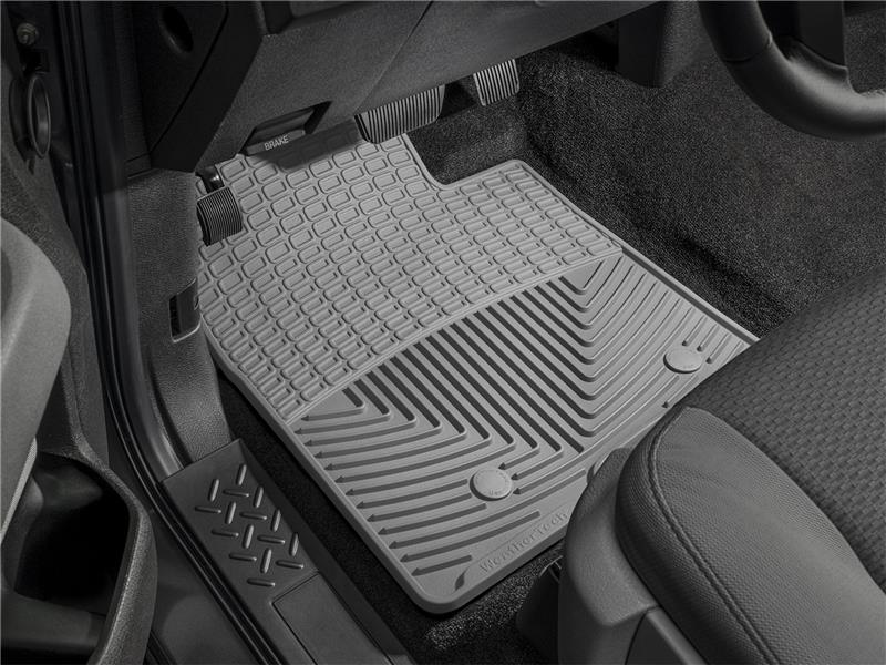 Picture of WeatherTech WT Rubber Mats-Rear-Grey Floor Mats - W48GR-W159GR