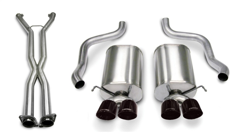 Picture of CORSA Performance COR Cat-Back Sport - 14169CB4BLK