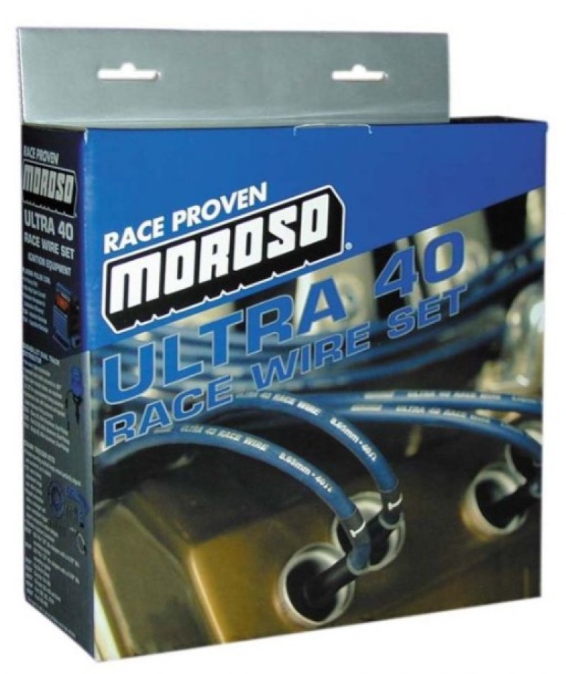 Picture of Moroso MOR Ignition-Wire Set Spark Plug Wire Sets - 73707