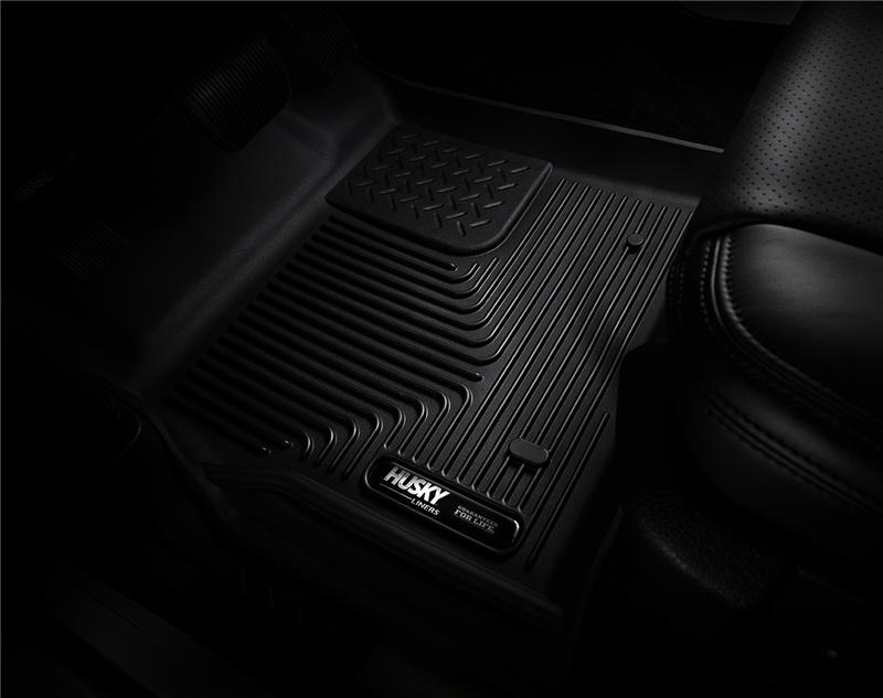 Picture of Husky Liners HL XAC-Rear-Black Floor Mats - 53211