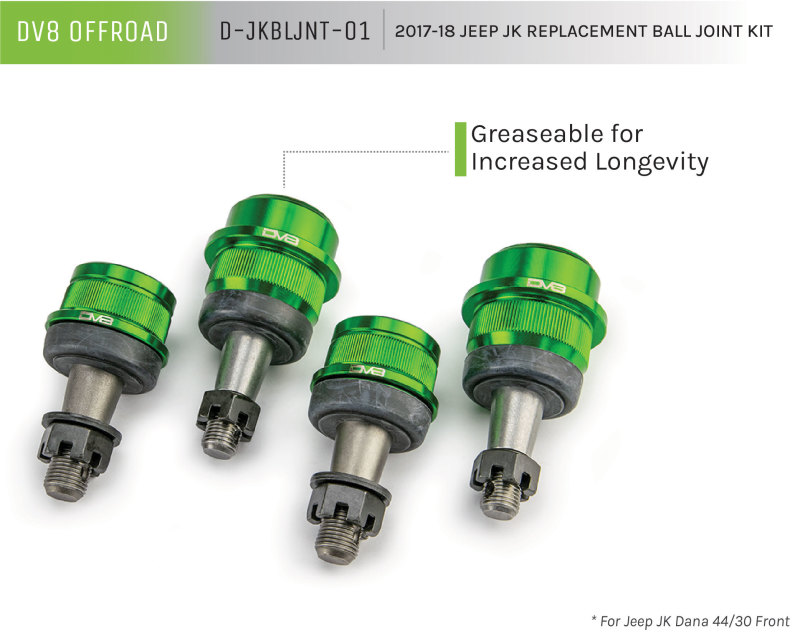 Picture of DV8 Offroad DVE Ball Joint Replacement - D-JKBLJNT-01