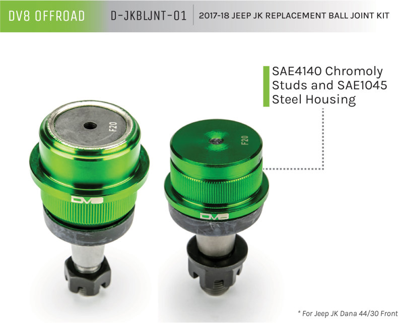 Picture of DV8 Offroad DVE Ball Joint Replacement - D-JKBLJNT-01