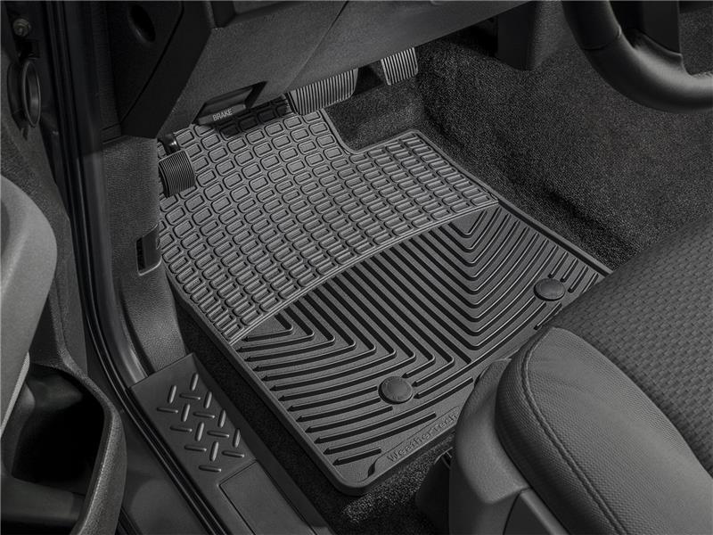 Picture of WeatherTech WT Rubber Mats-Front-Blk Floor Mats - W26