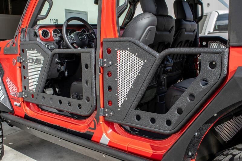 Picture of DV8 Offroad DVE Half Doors Rear - RDJL-01R