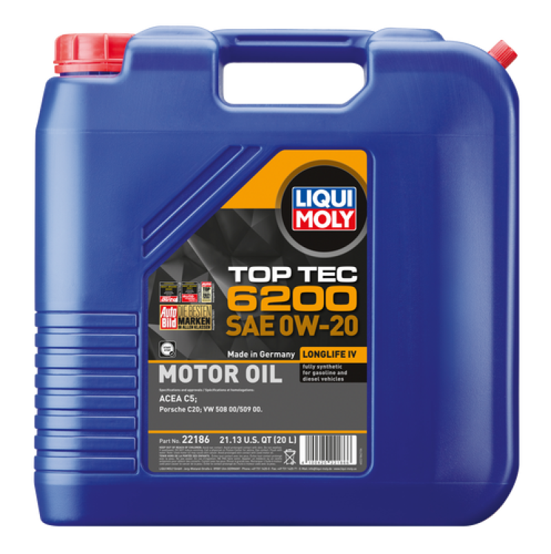 Picture of LIQUI MOLY LQM Motor Oil-Top Tec 6200 - 22186