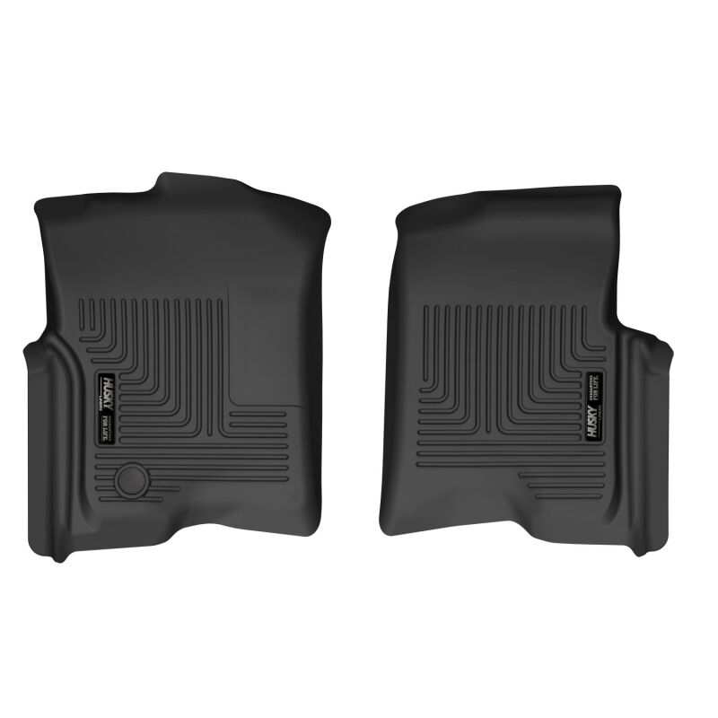 Picture of Husky Liners HL XAC-Front-Black Floor Mats - 55901