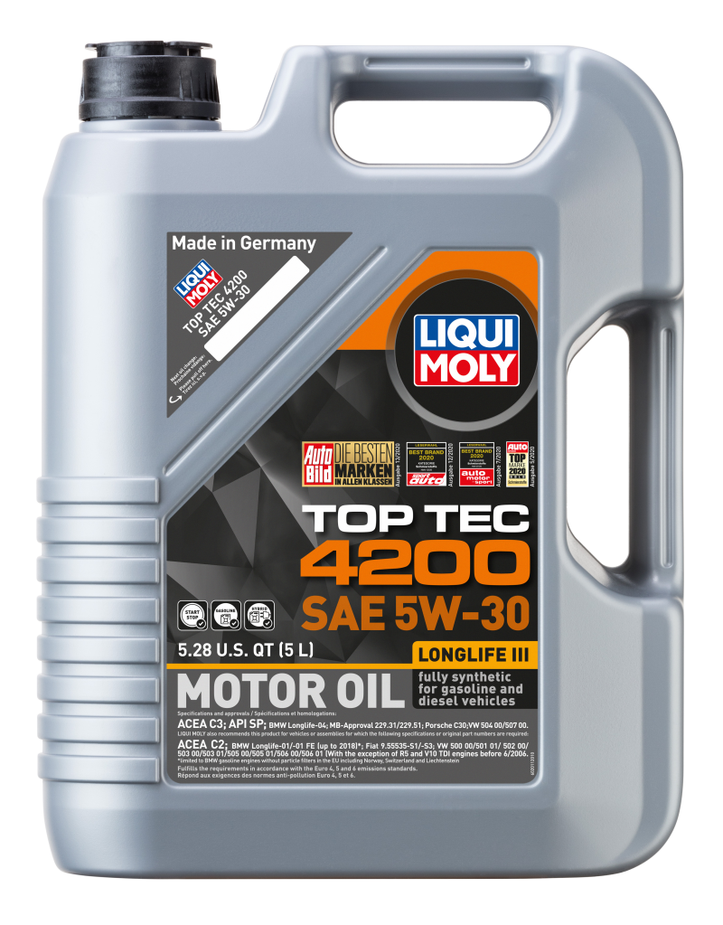 Picture of LIQUI MOLY LQM Motor Oil-Top Tec 4200 - 2011