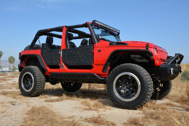 Picture of DV8 Offroad DVE Half Doors - RDSTTB-01R