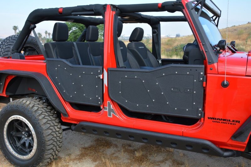 Picture of DV8 Offroad DVE Half Doors - RDSTTB-01R