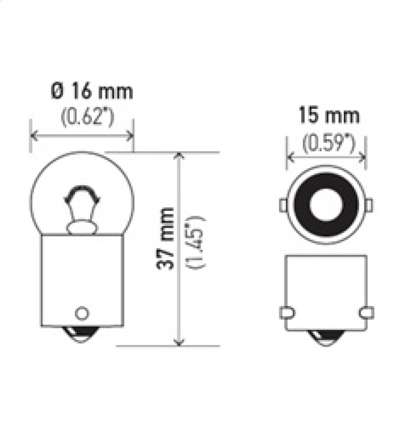 Picture of Hella Miniature Bulb - 53