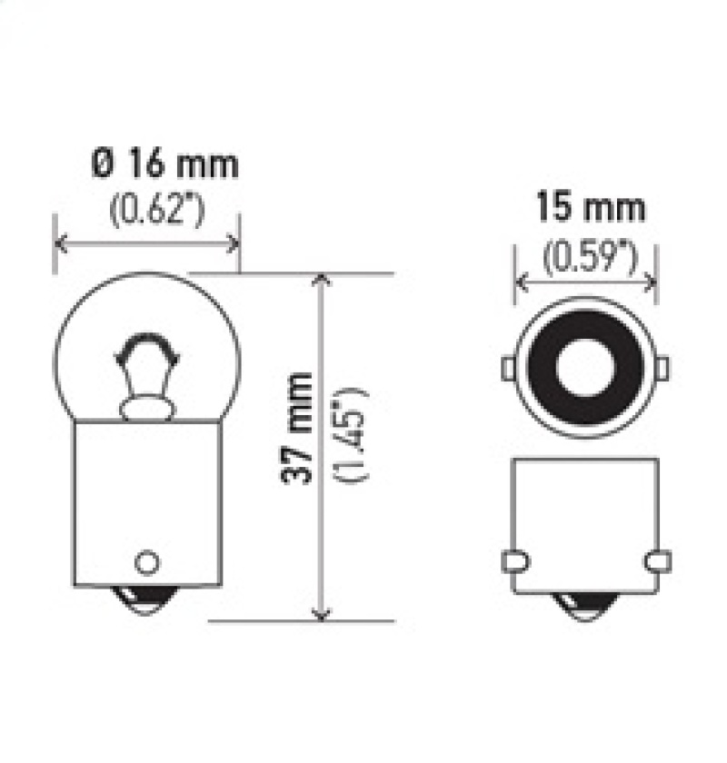 Picture of Hella Miniature Bulb - 57