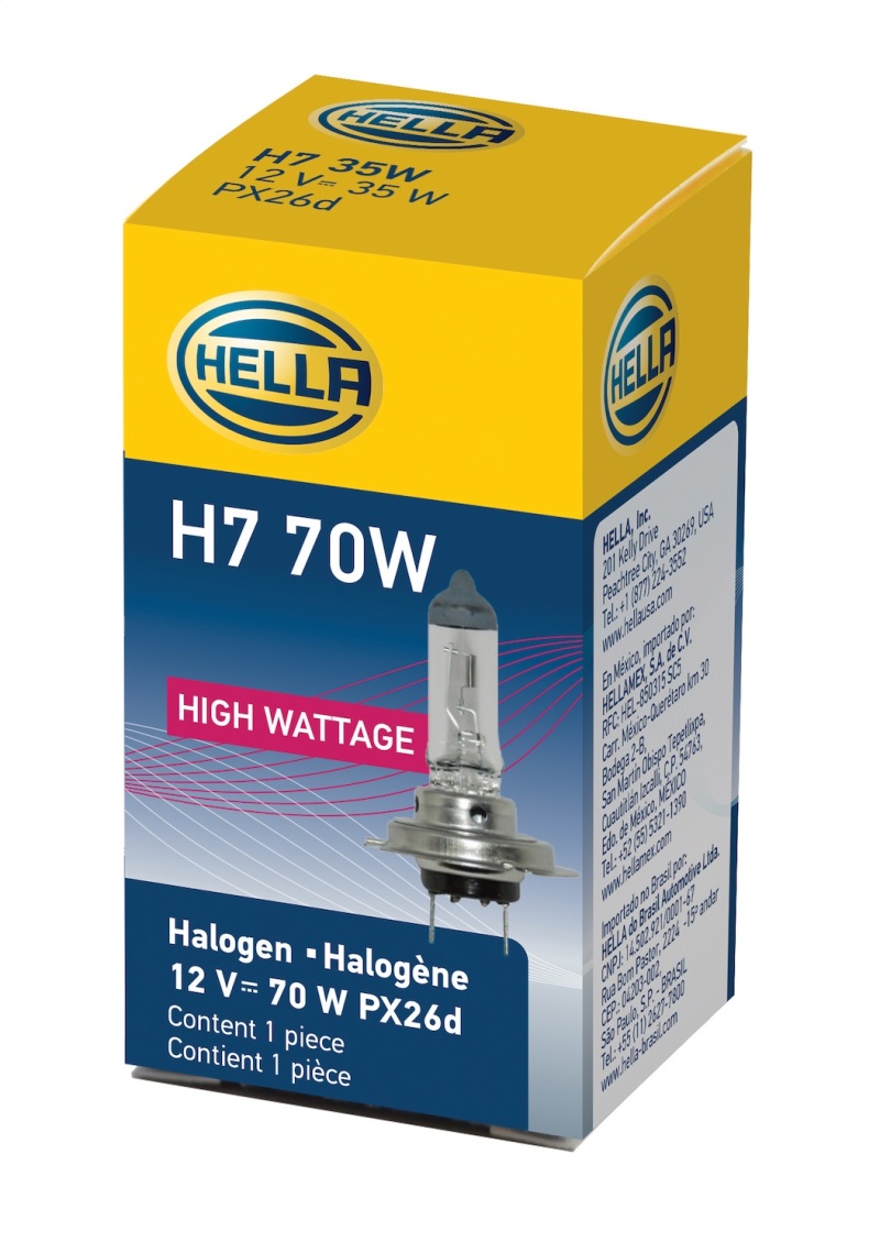 Picture of Hella Halogen Bulb - H7 70W