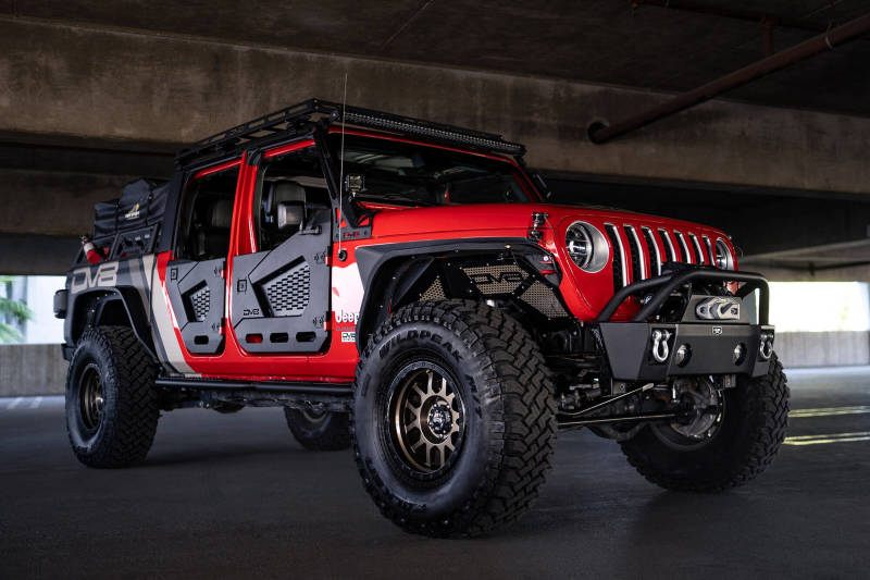 Picture of DV8 Offroad DVE Half Doors - HDJL-02F
