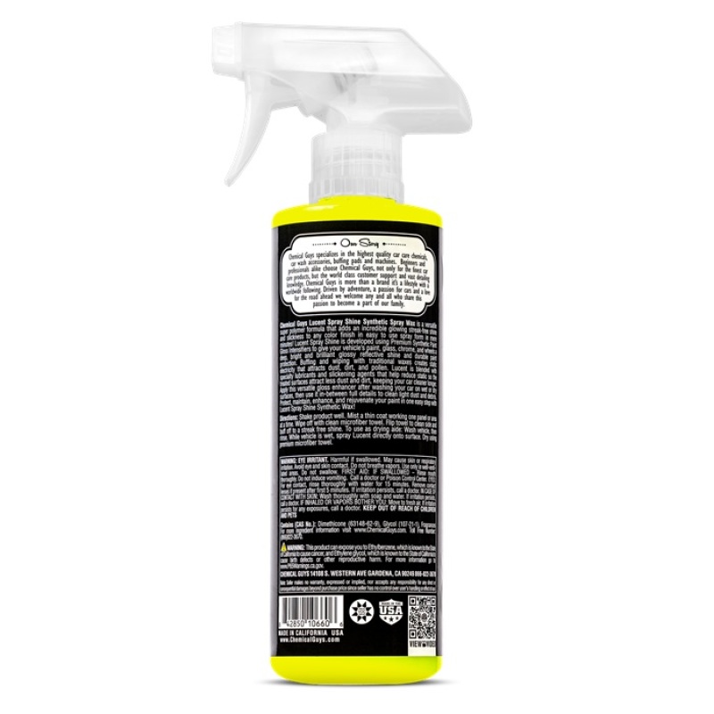 Picture of Chemical Guys CHG Waxes Car Waxes - WAC23416